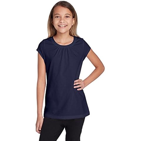French Toast Girls' Navy Polo Shirt Cover