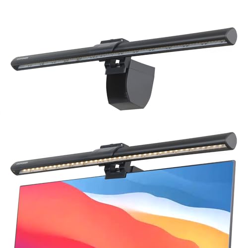 CATPOWER Computer Monitor Light Bar LED Screen Light Bar for Workspace Dimmable Monitor Lamp Touch Control Monitor Lamp for Desk/Office/Home/Game for Eye Caring