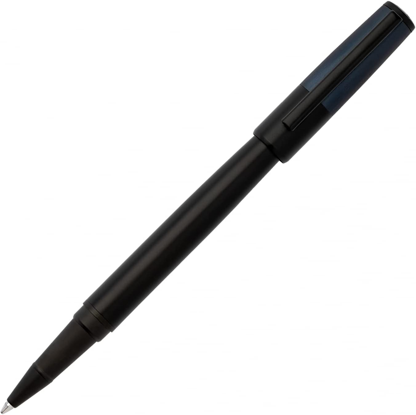 HUGO BOSS Rollerball Pen Gear Minimal Black & Chrome
