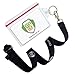 Specialist ID Soft Vinyl Fuel Card or Badge Holder with Keychain - Great for Metrocard - Campus Meal Card & Dorm Room Key, or Keycard and Your Driver's License - Key Ring Card holder