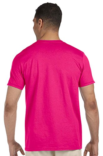 Gildan - Suave básica Camiseta de Manga Corta para Hombre - 100% algodón Gordo (Mediana (M)) (Verde Militar)