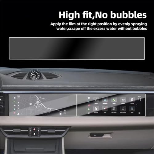 Verre trempé Audi A6 A7 écran de navigation GPS et console centrale 2019-2025