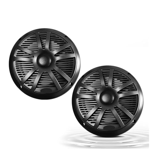 }piA }Xs[J[ h IPX4 ό XeI {[gXs[J[ bg Stp(2PCS Black)