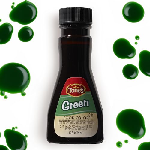 Tone's Green Food Coloring, 1.00 Ounce