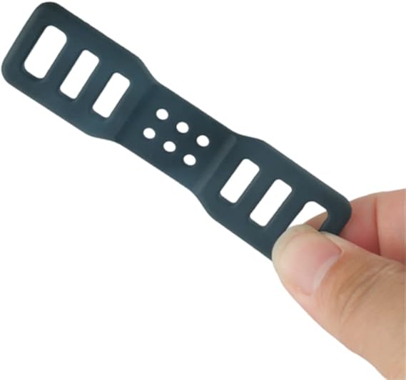 4 Pcs Bike Silicone Band, Cycling Bicycle Rubber Straps | Silicone Mount Band, For Flashlights Cell Phones Speaker Lights, Holder for Bicycle Handlebar, Bicycle Light Sets