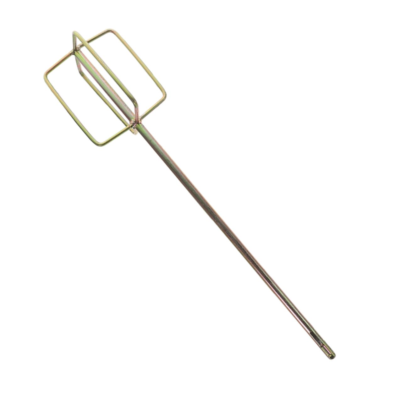 KOMBIUDA Varilla Compatibles para Taladro Mezcla Dorado Acero de Mezcladora Accesorios Duraderos Herramientas Eléctricas de Pintura y Cemento