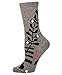 Blue Q La-Di-Da Cat Socks,One Size (fits women's shoe size 5-10 US),Grey, Pink, Black, White