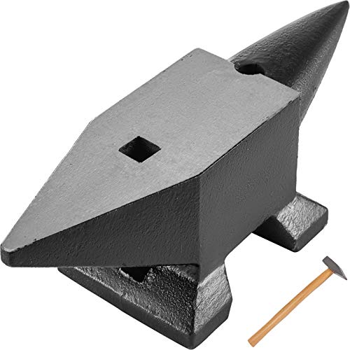 Mophorn Yunque de Acero 10KG Yunque de Metal Ideal para Taller Yunque de Acero Forjado