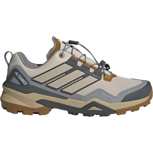 adidas Men's Terrex Skychaser Gore-TEX Hiking Shoe, Wonder Beige/Wonder Beige/Grey, 11.5