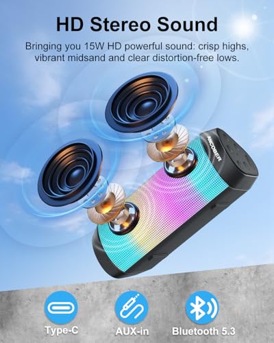 ANCOBER Portable Wireless Bluetooth Speaker Series02 の商品画像 1
