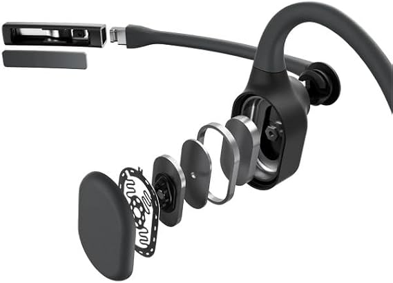 Shokz OpenComm2 UC Bone Conduction Bluetooth Headset, Black, OPENCOMM2UC