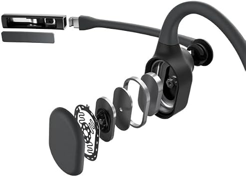 Shokz OpenComm2 UC Bone Conduction Bluetooth Headset, Black, OPENCOMM2UC