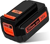 Moticett 36V 2.5Ah per Black and Decker Batteria di Ricambio per Black and Decker Batteria LBX2540 LBX1540 LBX36 LST136W LBX2040 LST540 LCS1240 BL20362-XJ con Indicatore LED (Arancione)