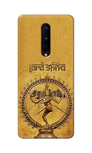 Image of PRINTFIDAA Lord Shiva As Nataraj Printed Designer Hard Case for OnePlus 8 (6.55 inch) Back Cover -(e) RPM1004