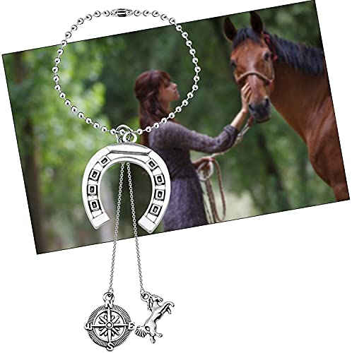 Ciondolo a ferro di cavallo per auto a forma di