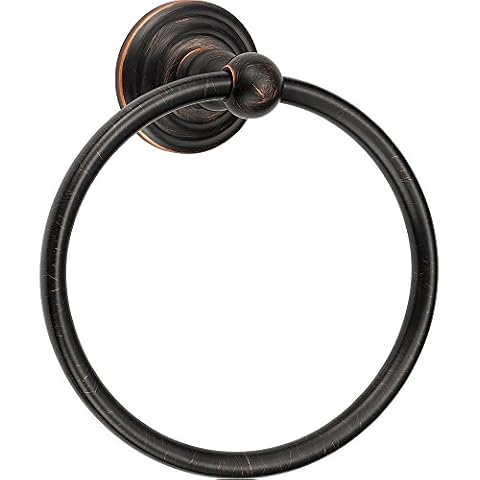 Designers Impressions® Towel Ring in Oil Rubbed Bronze Cover