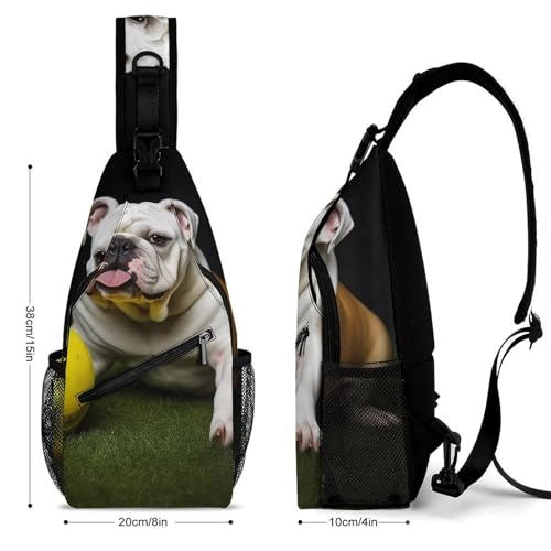 Mochila tipo sling deportiva para senderismo y uso casual miniatura 2