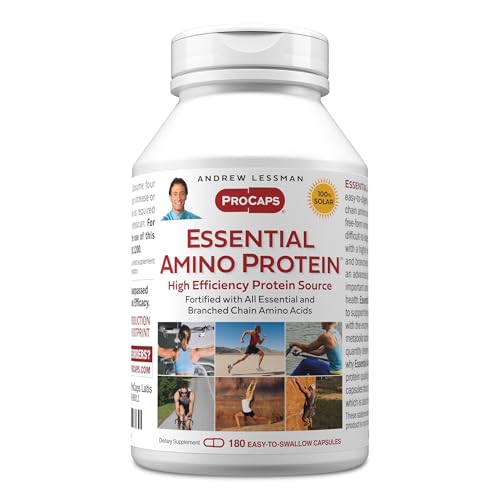 ANDREW LESSMAN Essential Amino Protein 180 Capsules - A Highly