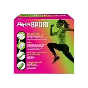 Playtex Sport Tampons Super Absorbency, Fragrance-Free - 48ct | Super Tampons for Women, Feminine Care, Playtex Tampon with 360 Leak Defense Playtex Sport Tampons Super Absorbency Fragrance Free 48ct Super Tampons for Women Feminine Care Playtex Tampon with 360 Leak Defense