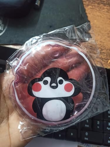 Image of 1pcs Hand Warmer Cute Self Heating Gel Warmer Ice and Heat Pad Portable Pocket Fast Heating Warmer for Kids Adults (Panda)