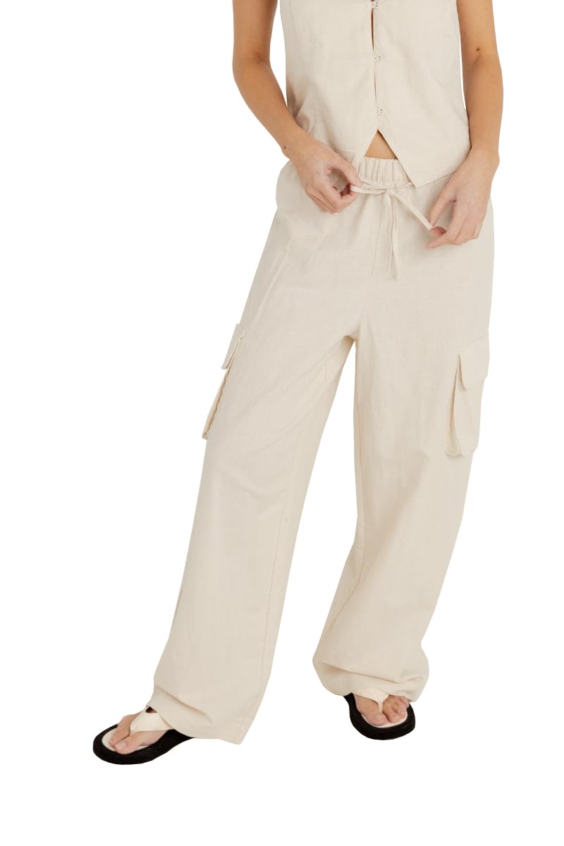 Oat Cargo Pant by Cove