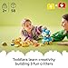 LEGO DUPLO Town 3 in 1 Animals on Wheels Building Toy - Learning Play Set for Toddler Boys & Girls, Ages 2+ - Animal Building Blocks for Sensory Skills Practice - Pretend Play Gift Idea - 10448