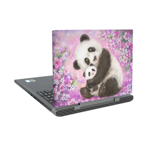 Vinyle autocollant Dell Inspiron 15 7000 par Head Case Designs motif Panda Maman et Bébé