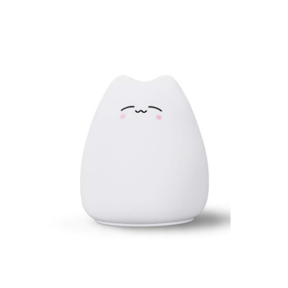 Mała lampka nocna z kreskówek, lampka nocna Pat Light z miękkiego silikonu, dekoracja pokoju na prezent dla dzieci (kolor: styl 1) interesting