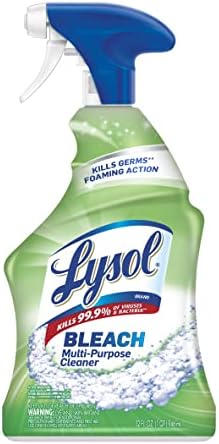 Lysol Multi-Purpose Cleaner Sanitizing and Disinfecting Spray with Bleach, All Purpose Cleaning Spray for Bathrooms and Kitchens, 32oz