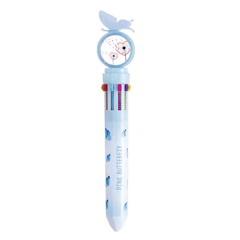 Stylo à bille rétractable multicolore pissenlit pour ne plus perdre de temps à changer de stylo - 4