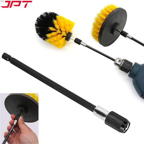 Image of JPT 1 /4 inch Hex Shank Magnetic Bit Holder | Quick Release Screwdriver Extension Bar | 150mm Long Drill Bit Holder with Adjustable Collar for Impact Driver & Electric Drill