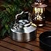 FytStycale Camping Hot Water Kettle Portable Double Anti Scald Handle Outdoor Kettle