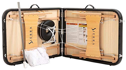 Sierra Comfort All-Inclusive Portable Massage Table (Black), Sc-901 #TOP3