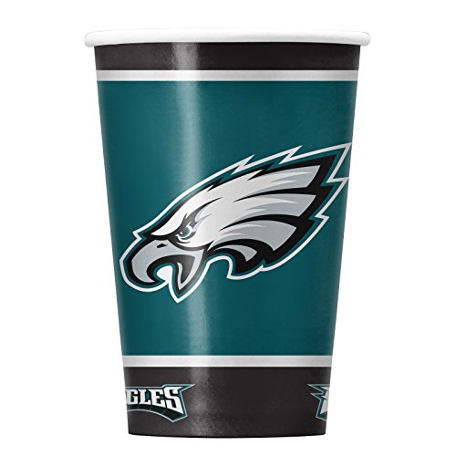 Duck House Sports Philadelphia Eagles Disposable Paper Cups - 20 PK