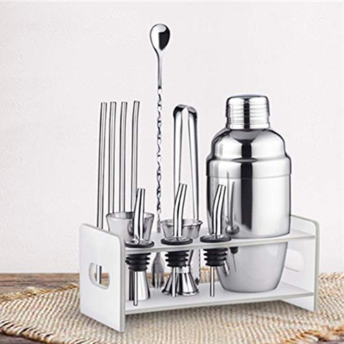 Set coctelera de acero inoxidable 350 ml miniatura 4