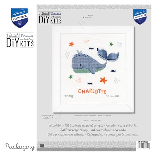 Point de croix compté kit DIY tableau complet broderie loisir créatif maison