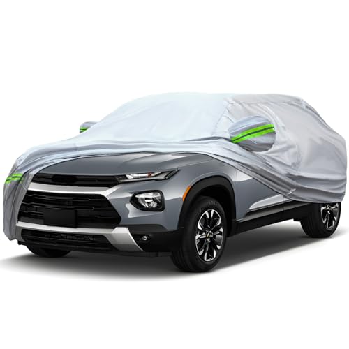 Image of 6-Layer Full Car Cover is All-Weather Waterproof, Universal in All Seasons, Snow Prevention, Rainproof, Acid Rainproof, Sunscreen, Ultraviolet-Proof, Applicable to SUV and MPV (Up to 180 inch)