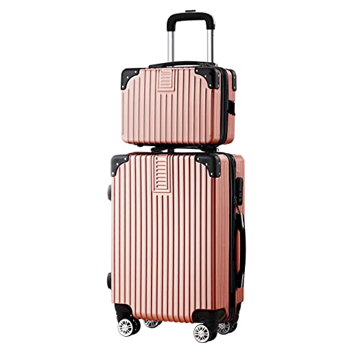 travel pink suitcase