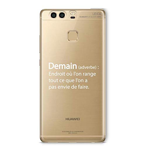 P9 Case for Tomorrow (Opposite): Place or Store Everything You Don't Want to Fay. - Transparent Soft White Ink