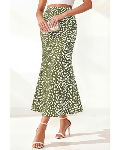 Image of BTFBM Satin Skirts for Women Trendy 2026 Summer Fall