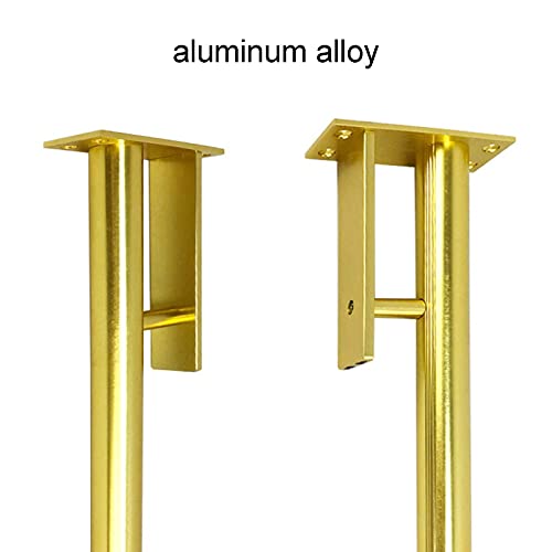Patas de aluminio para muebles de altura regulable visualmente en salones 8