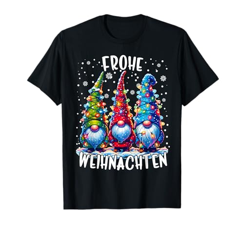 Frohe Weihnachten Wichtel Xmas Gnome Weihnachtsfeier Familie T-Shirt