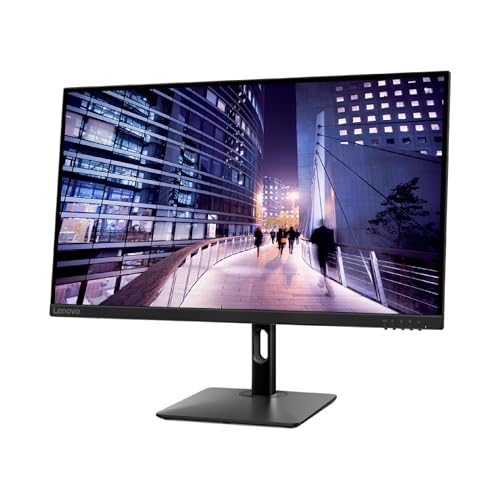 Image of Lenovo N27p 27 inch QHD Monitor 2xHDMI (3840 x 2160) 1xDP 350nit 60Hz IPS .5 ms
