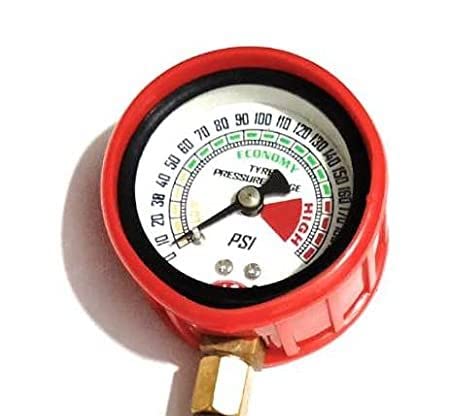 Image of Tyre Pressure Rod Gauge Easy to Use for Car and Bike Range 0-200 PSI Heavy Duty Premium Tire Pressure Gauge