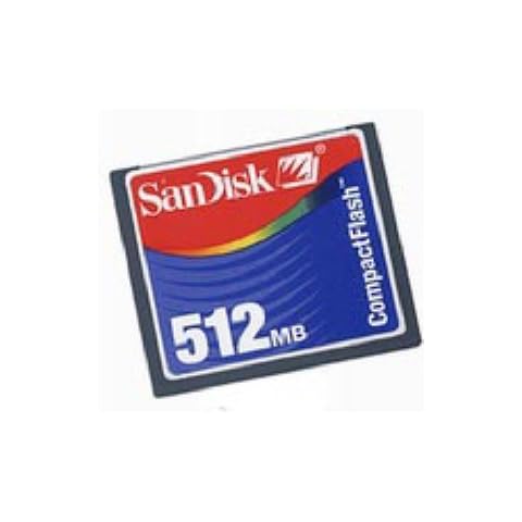 SanDisk Compact Flash Speicherkarte 512 MB Cover