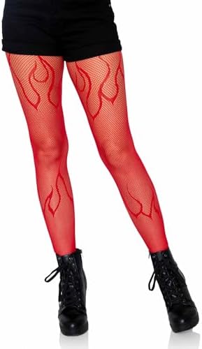 Leg Avenue womens Dark Alternative Fishnet Tights