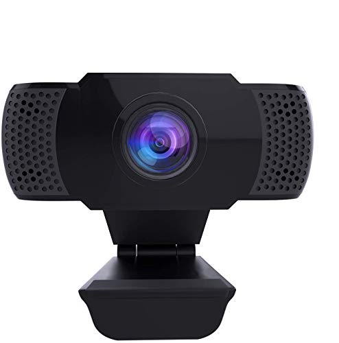 wansview Webcam avec Microphone, Webcam PC FHD 1080P avec USB 2.0 pour Appel vidéo, Étude en Ligne, Conférence, Enregistrement, Jeux avec Base Ajustable