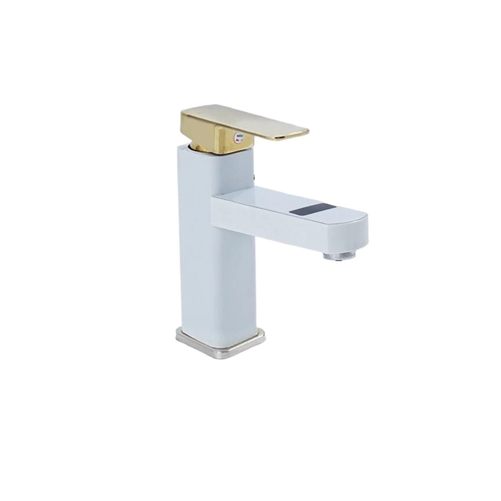 Kitchen Tap,Kitchen Sink Taps, Bathroom Digital Faucet Temperature Control Faucet, Kitchen Hot Cold Water Basin Faucet, Smart Brass Mixer Taps Mounted Faucets,for Kitchen Bathroom(White Gold)