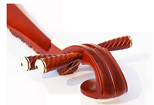 OrientalMusicSanctuary Varnished Rosewood Pipa YHP01 - Image 2