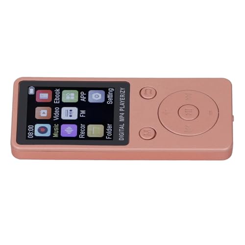ACOGEDO Reproductor de Música MP3 MP4 Portátil con Pantalla de 0,8 Pulgadas, BT 5.0, Tarjeta de Memoria de 64 GB, Admite Expansión de 128 GB, Ideal para Hacer Ejercicio y Viajar (Dorado) - imagen 5